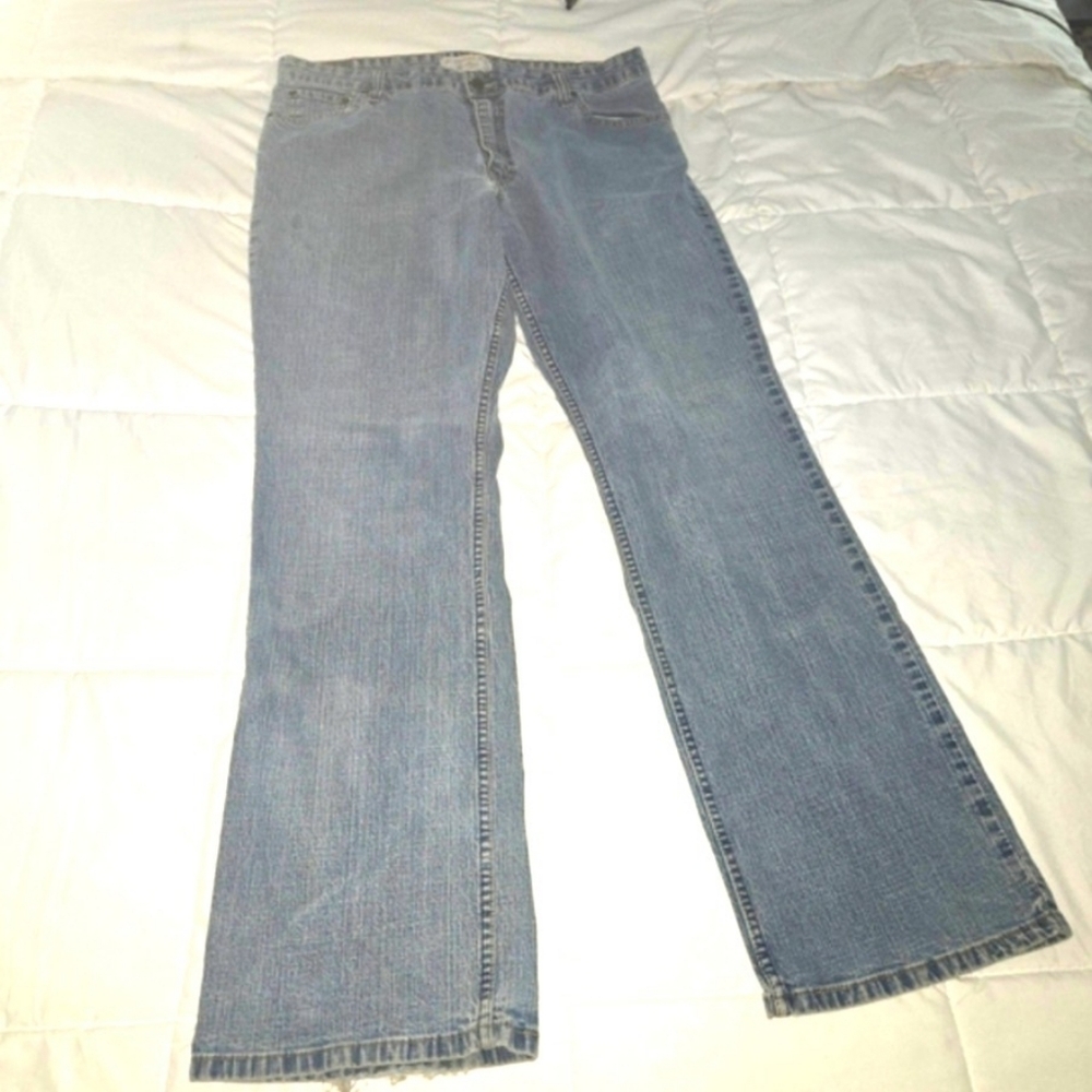 Signature by Levi Strauss Blue Stretch Mid-Rise Bootcut Jeans